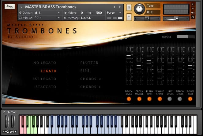 trombones kontakt instrument screenshot