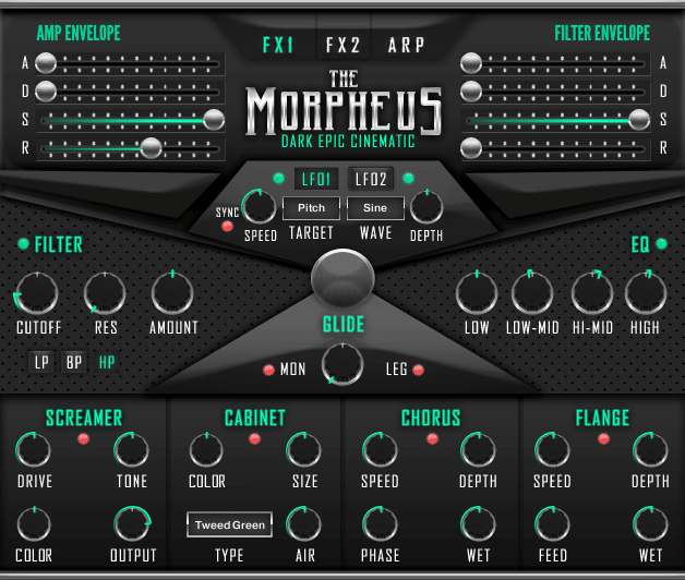 the morpheus gui fx1