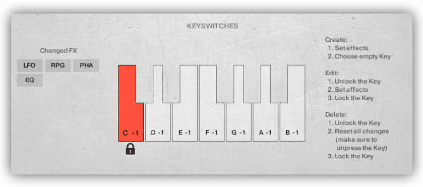 Synthophone Key+Switch