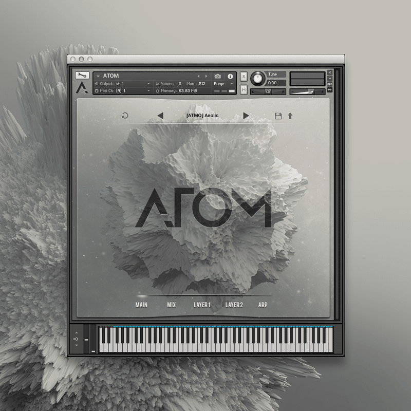 Audiomodern ATOM GUI Main
