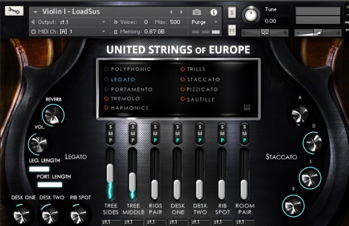 United Strings of Europe Violin I LoadSus