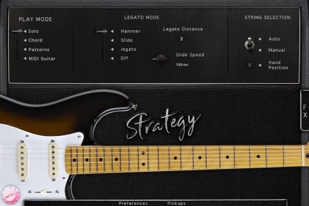 strategy guitar Solo mode automatic hand position 450x300
