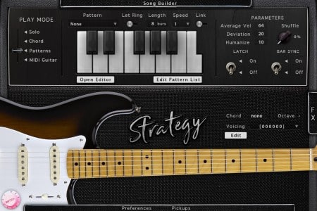 strategy guitar realistic patterns 450x300