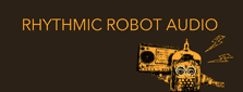 rhythmic robot audio banner