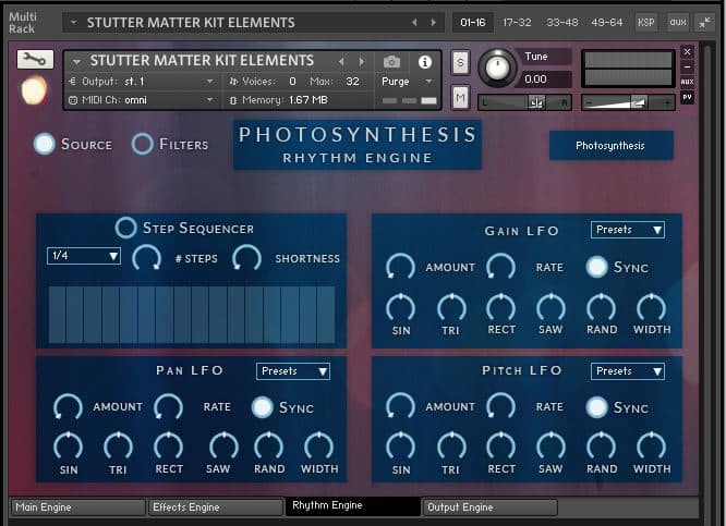 sampletraxx stutter matter Rhythm Engine