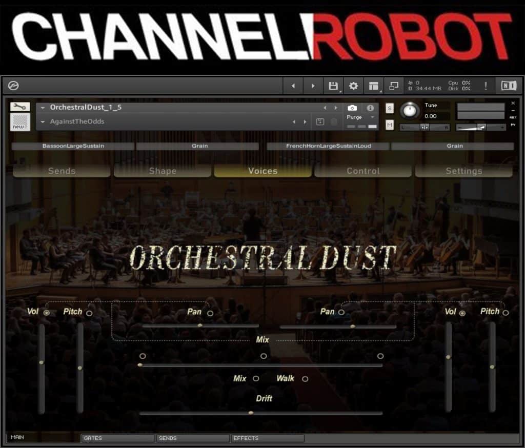 Channel Robot Orchestral Dust 1.5 artwork