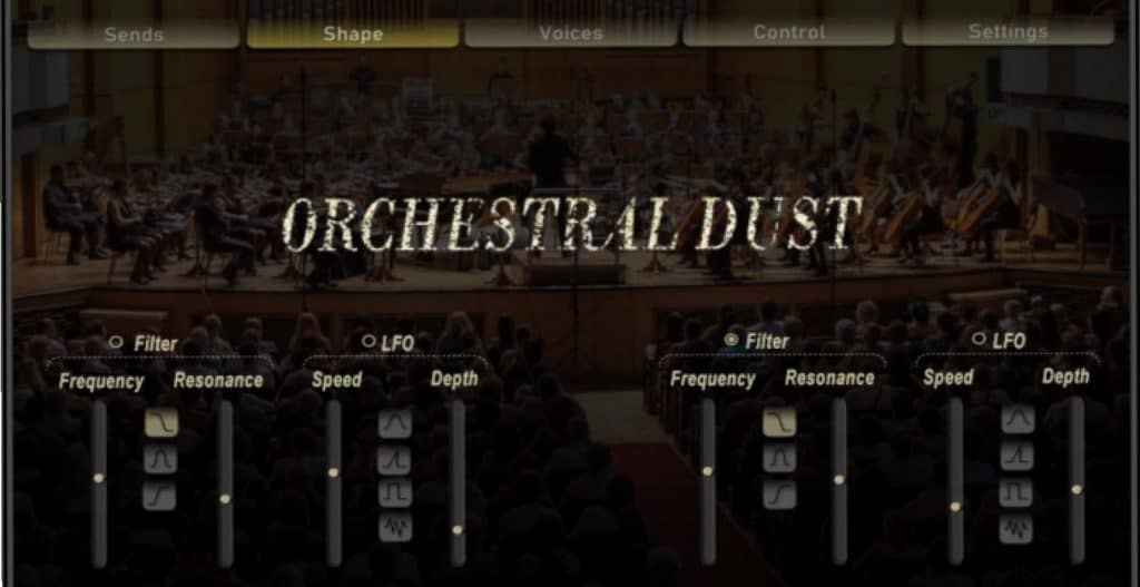 Orchestral Dust 1.5 Main Shape