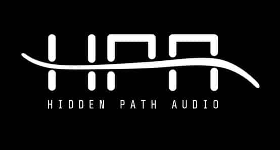 Simple hidden path audio logo