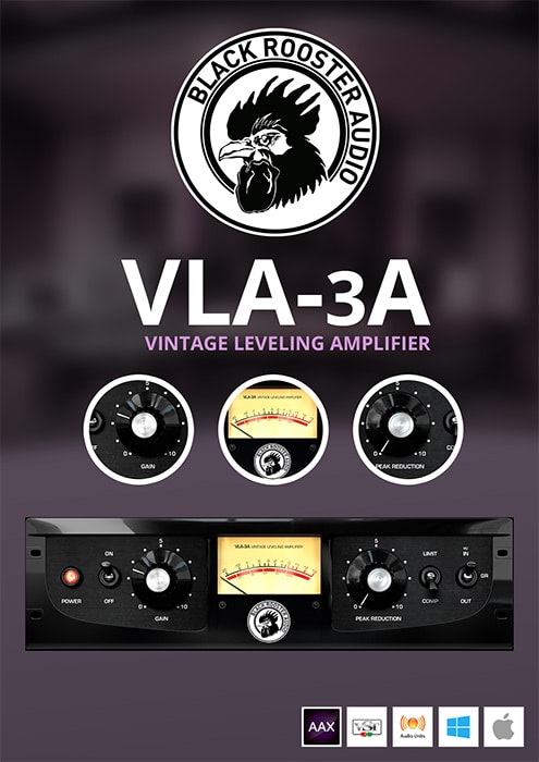 70% off “VLA-3A Vintage Leveling Amplifier” by Black Rooster Audio