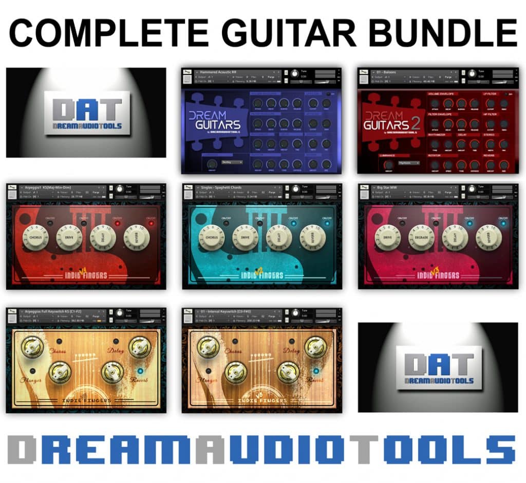Dream Audio Tools Complete Guitar Bundle artwork reduced