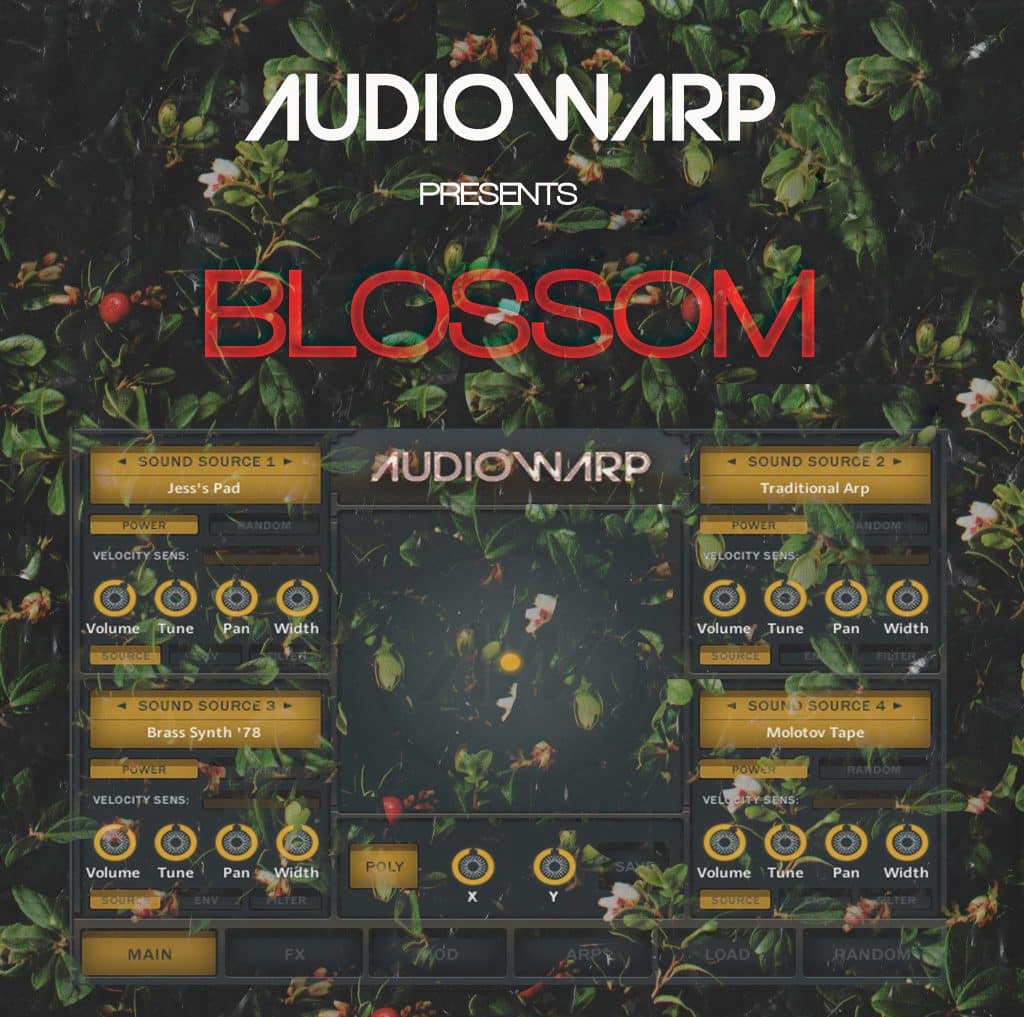 audiowarp blosson artwork