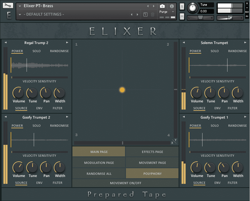 elixer2 GUI main