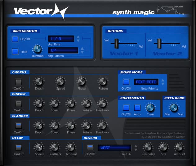 synth magic vecx effects