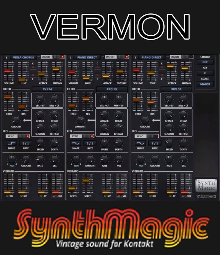 synth magic vermon artwork