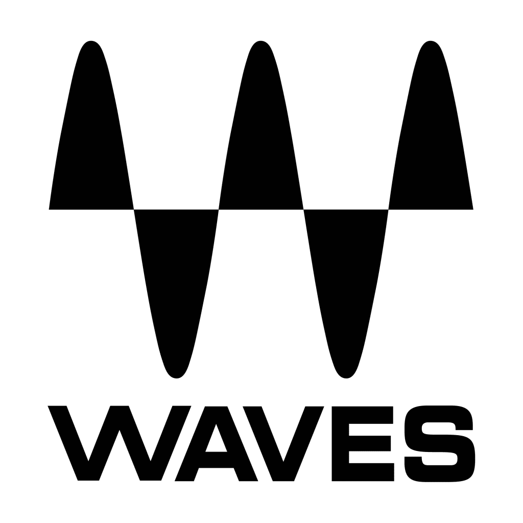 waves logo black