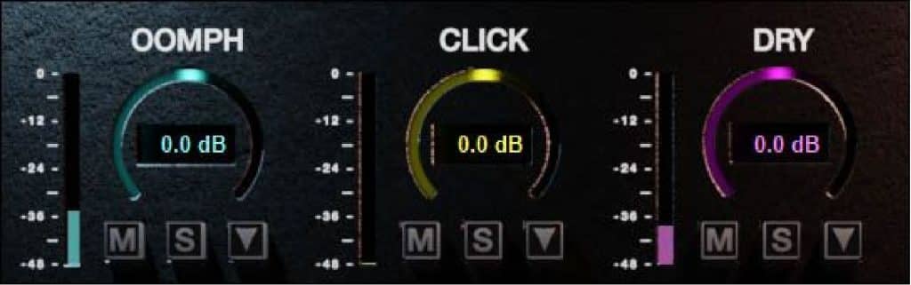 Boz Digital Labs Sasquatch 2 Kick Machine main controls
