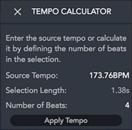TS2   Ircam Lab Tempo Calculator