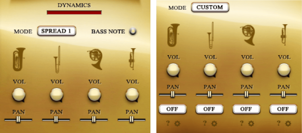 Impact Soundworks Bravura Scoring Brass Chordmaker standard and custom