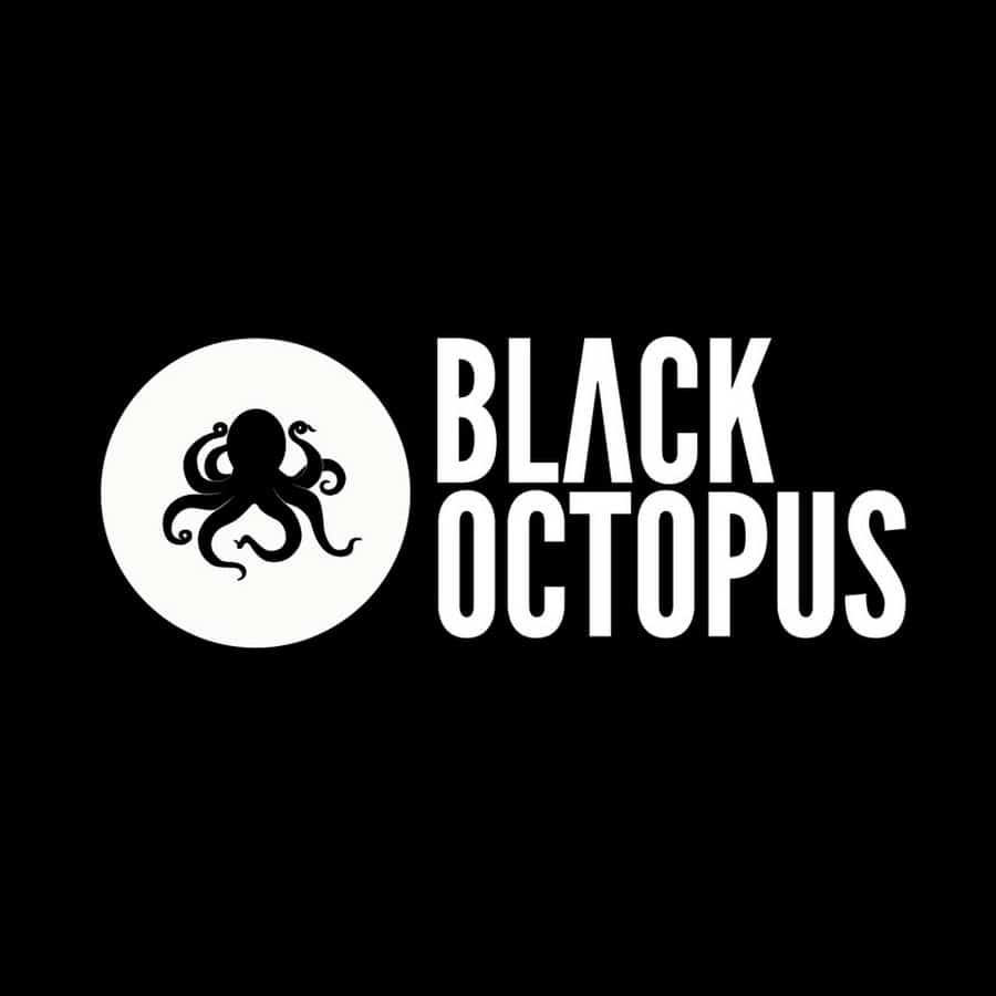 Black Octopus 13 Logo Square 150