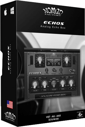 77% off “Echoes – Analog Echo Box” by Nomad Factory