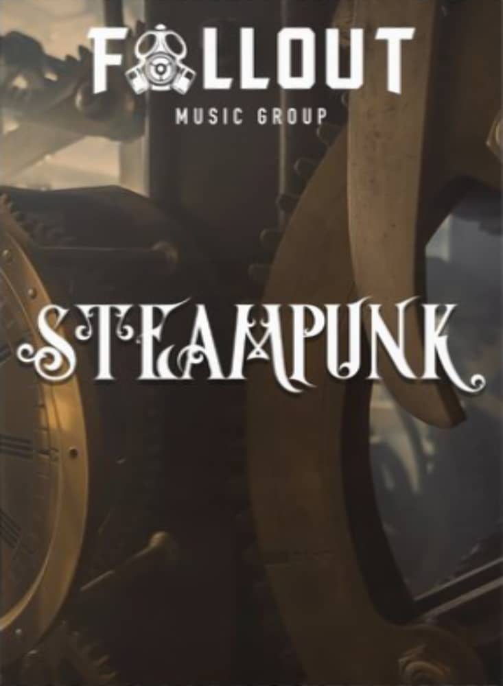 fallout music group steampunk box artwork