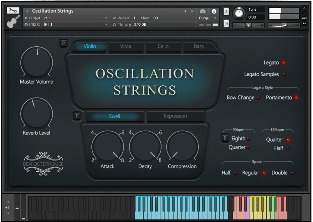 65% off “Oscillation Strings” by Ben Osterhouse