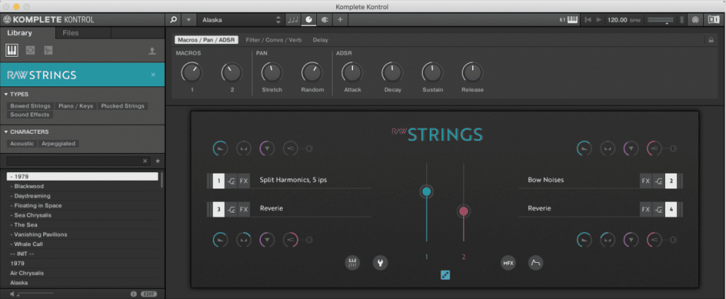 Sudden Audio RAW  Strings NKS Integration
