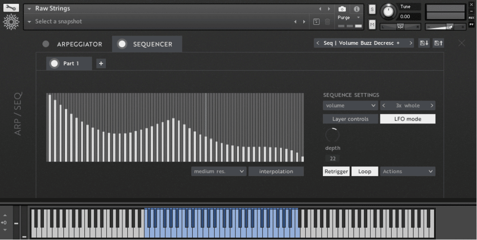 Sudden Audio RAW  Strings Sequencer