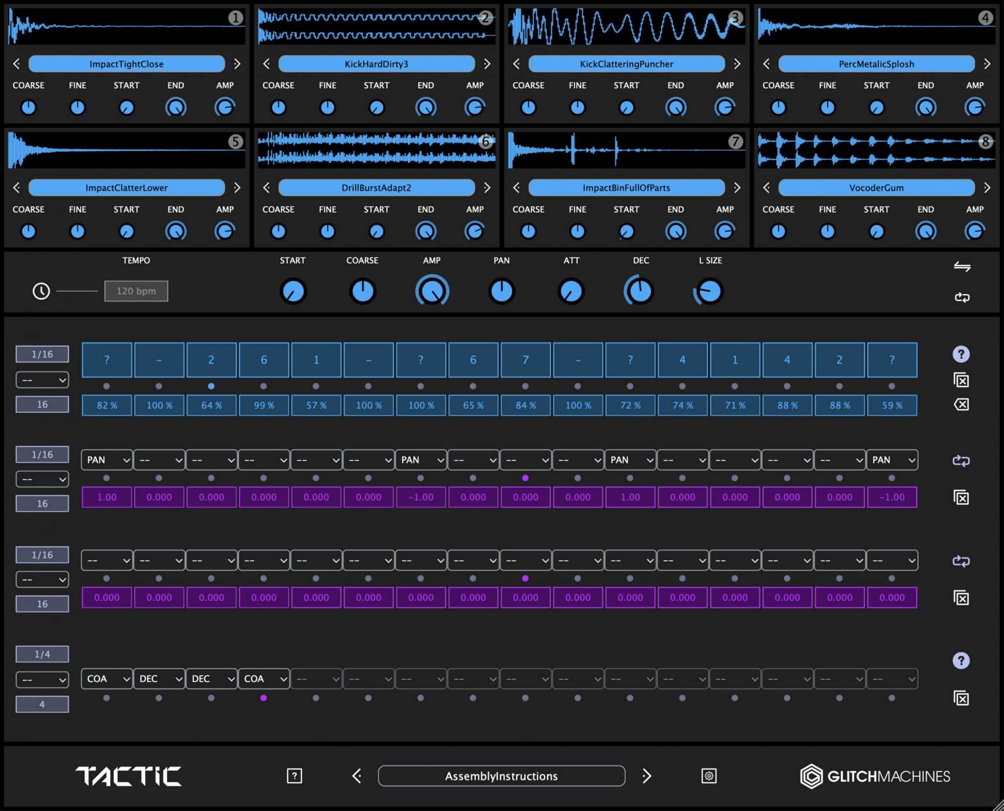 82% off “Tactic – Phrase Generator” by Glitchmachines