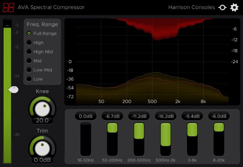 90% off “AVA Spectral Compressor” by Harrison Consoles