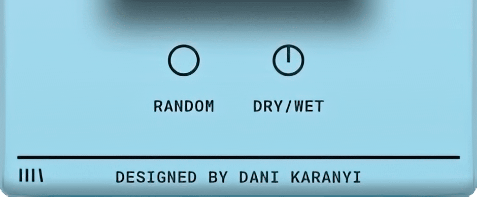Karanyi Sounds Space GUI Random Dry Wet Controls