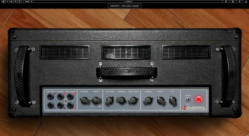 Nembrini Audio Voice DC30 GUI