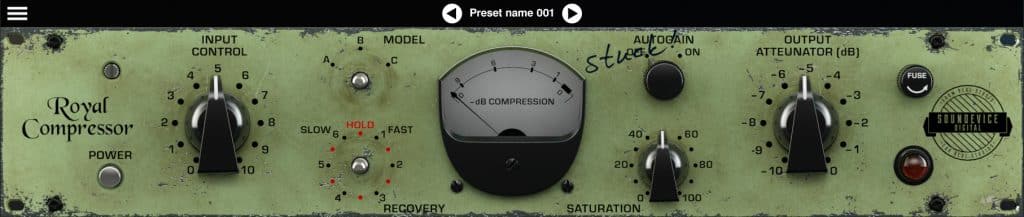 Soundevice Royal Compressor free