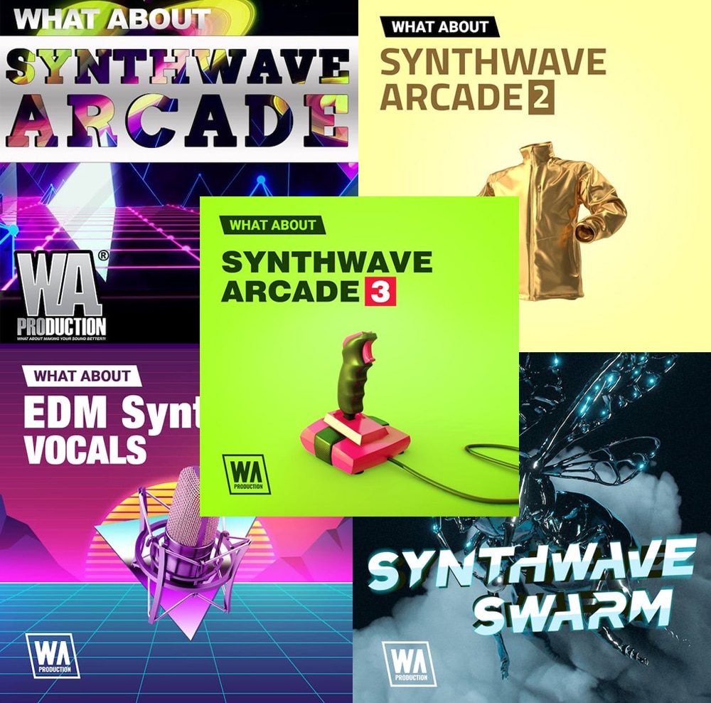 92% off “Synthwave Bundle” by W.A. Production