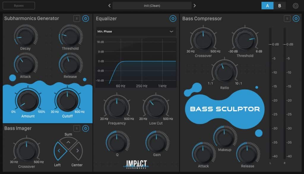 Impact Soundworks Bass Sculptor GUI