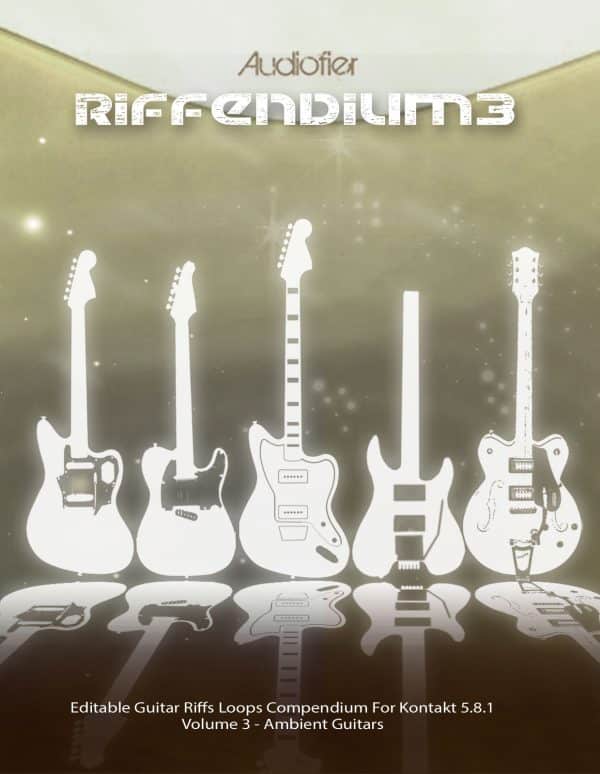 75% off “Riffendium 3” by Audiofier