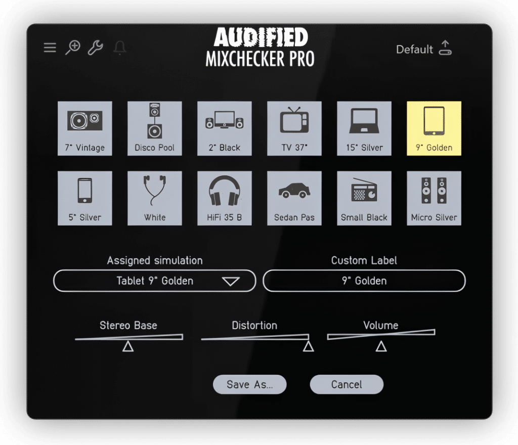 Audified Mixchecker Pro GUI Customise Setup