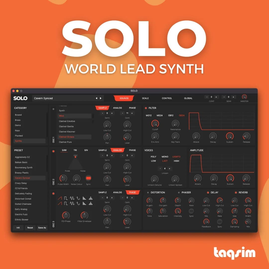 67% off “SOLO: World Lead Synth” by TAQS.IM