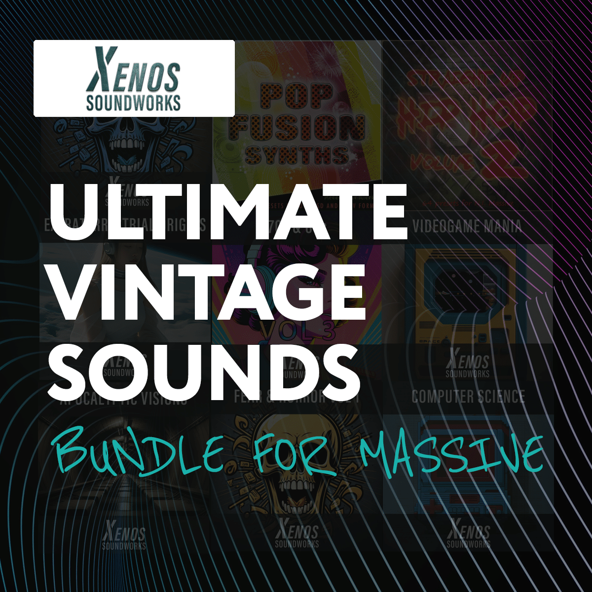 79% off “Ultimate Vintage Sounds Bundle For Massive” by Xenos Soundworks
