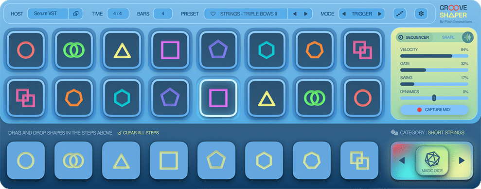 Pitch Innovations Groove Shaper GUI